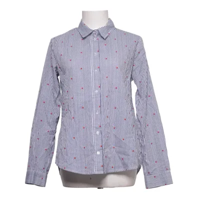 Shirt (Blue, White, Red) from Jean Pascale Cotton