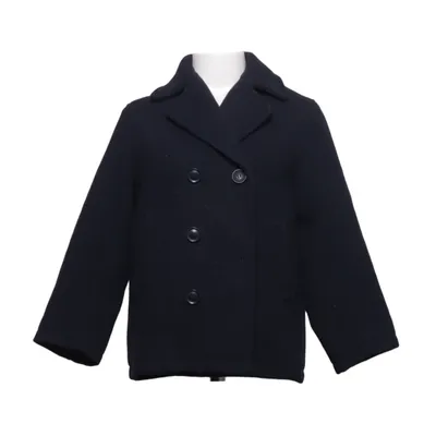 Caban (Bleu) de H&M Polyester, Laine