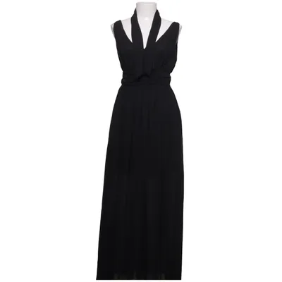 Robe longue (Noir) de Milk & Honey Polyester