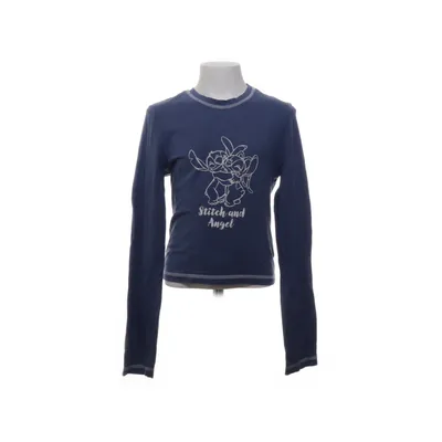 Långärmad t-shirt (Blå) från Primark Bomull, Elastan