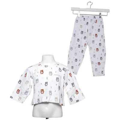 Pyjama (Blanc, Multicolore)