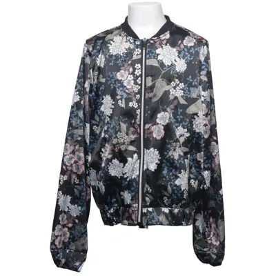 Bomberjacka (Svart, Flerfärgad) från Ü by KappAhl Elastan, Polyester