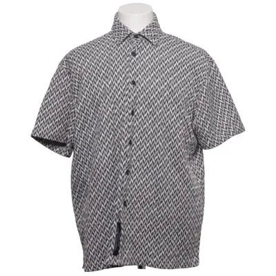 Kortærmet skjorte (Sort, Hvid, Grå) fra Carisma Bomuld, Polyester, Viscose