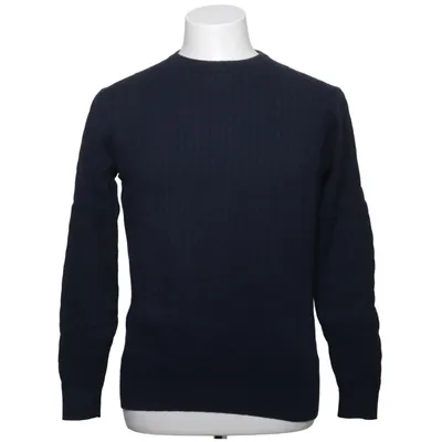 Tröja (Blå) från Signature Kashmir, Bomull, Ull