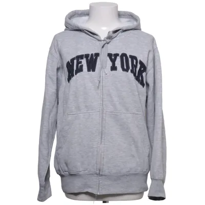 Huvtröja (Grå) från New York Popular Bomull, Polyester