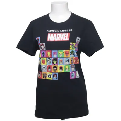 T-shirt (Sort, Flerfarvet) fra Marvel Bomuld
