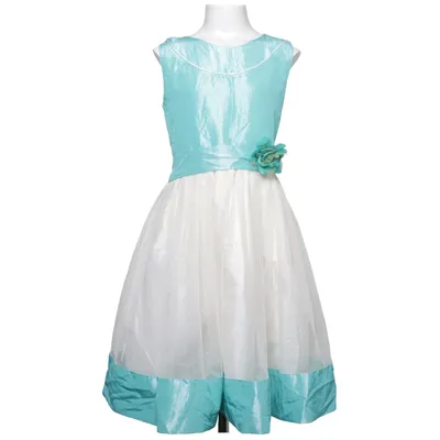 Brudnäbbsklänning (Vit, Grön) Polyester