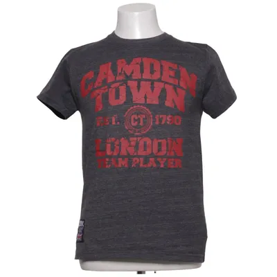 T-shirt (Grå, Röd) från Global Fashion Links Bomull