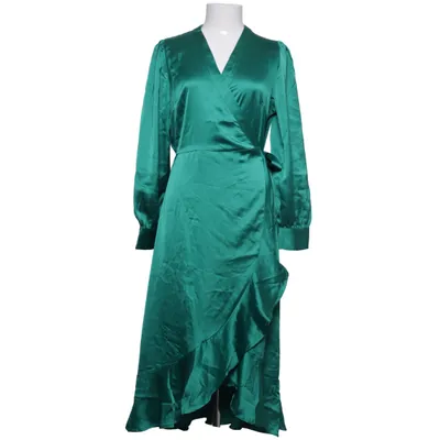 Wrap dress (Green) from Object Elastane
