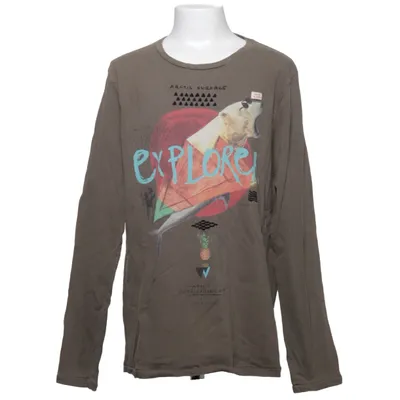 Långärmad t-shirt (Grön) från Scotch Shrunk Bomull