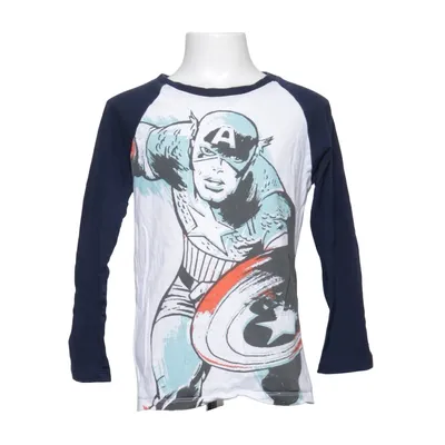 Baseballtröja (Blå, Vit, Flerfärgad) från Marvel Comics Bomull