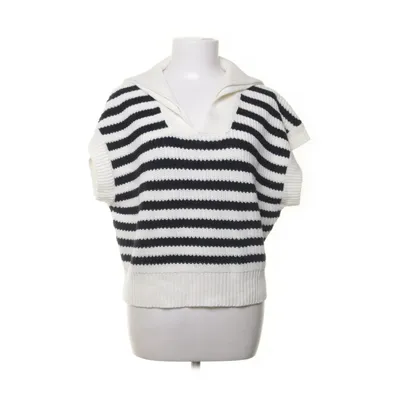 Spencer (Wit, Zwart) van Rich & Royal Acryl, Wol, Viscose, Gerecycled katoen