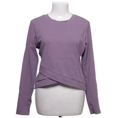 T-shirt à manches longues (Violet) de Halara Élasthane, Polyamide