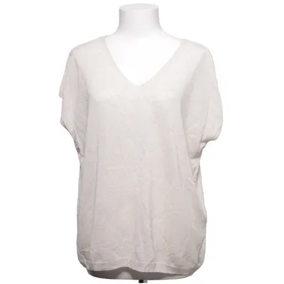 Pull sans manches (Beige) de Milano Italy Acrylique, Lin, Polyamide