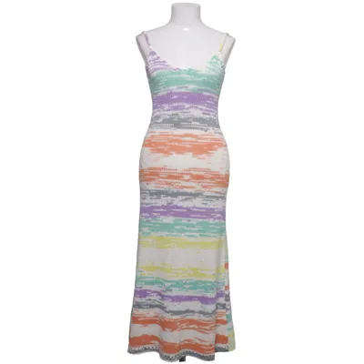 Maxikleid (Weiß, Mehrfarbig) von Zara Acryl