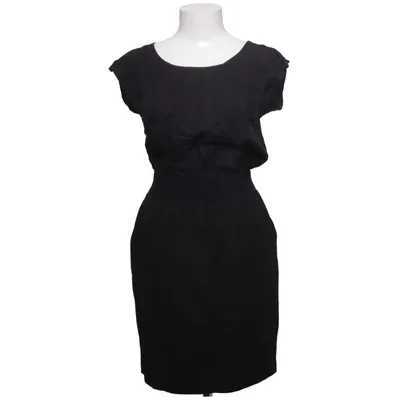 Jurk (Zwart) van Boss Orange Elastaan, Polyester, Viscose, Wol