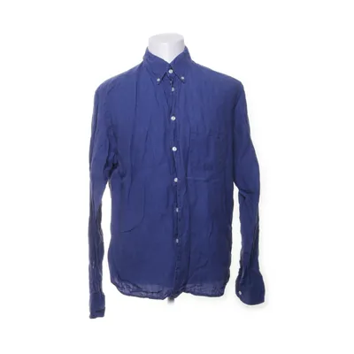 Buttondown-skjorta (Blå) från Eton Linne