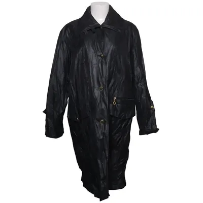 Raincoat (Black) from Danwear Acetate, Polyamide, Polyurethane