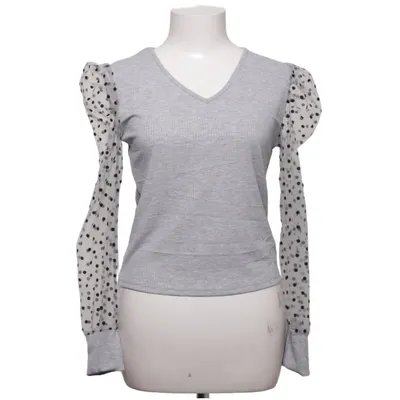 Top (Gray, Black) from Amo&Roma Cotton, Elastane, Viscose