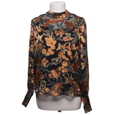 Blouse (Noir, Orange, Multicolore) de Just Soie, Viscose
