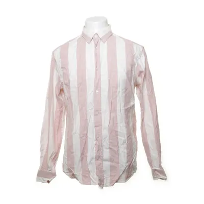 Buttondownskjorte (Hvid, Pink) fra These Glory Days Bomuld