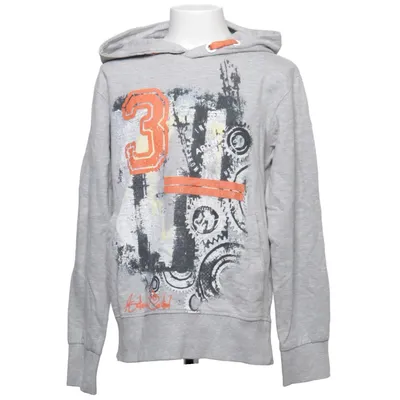 Hoodie (Gray, Multicolored) from Gassa Cotton, Polyester