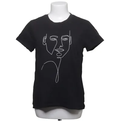 T-shirt (Svart) från Visual Clothing Project Ekologisk bomull