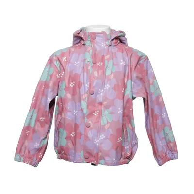 Regnjacka (Rosa, Lila, Grön) från Mikk-line Polyester, Polyuretan