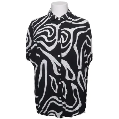 Chemise à manches courtes (Noir, Blanc) de FRILIVIN Viscose