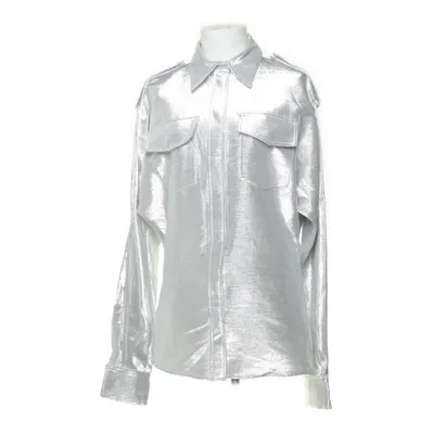 Skjorta (Silverfärgad) från H&M Studio Bomull, Polyester