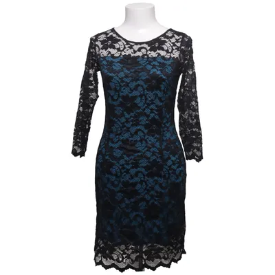 Robe (Noir, Bleu) de Piú & Piú Élasthane, Polyamide, Viscose