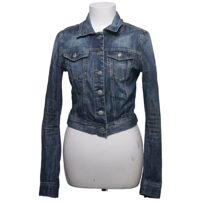 Jeansjacka (Blå) från Denim by Lindex Bomull, Elastan