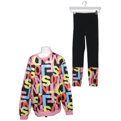 Trainingsset (Zwart, Meerkleurig) van Shein Elastaan, Polyester