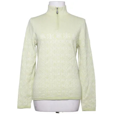 Sweater (Grøn, Hvid) fra Meister Akryl, Uld