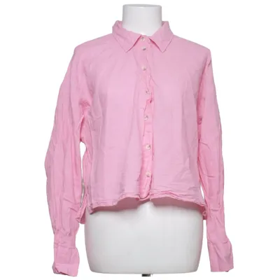 Chemise (Rose) de Gina Tricot Coton, Lin