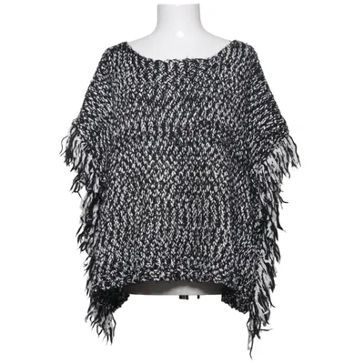 Poncho (Noir, Blanc) de Dolly & Delicious Acrylique, Polyamide, Polyester