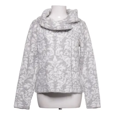 Cardigan (Gray, White) from Christian Siriano