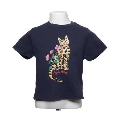 T-shirt (Blauw, Meerkleurig) van H&M x Angela McKay Katoen