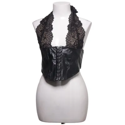 Halterneck top (Sort) fra Fashion Nova Elastan, Polyamid, Polyester, Polyurethan