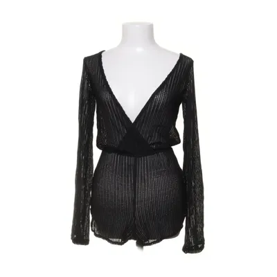 Jumpsuit (Black) from Adika Cotton, Linen, Nylon, Polyester, Wool, Viscose