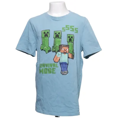 T-shirt (Blå, Flerfärgad) från Minecraft Bomull