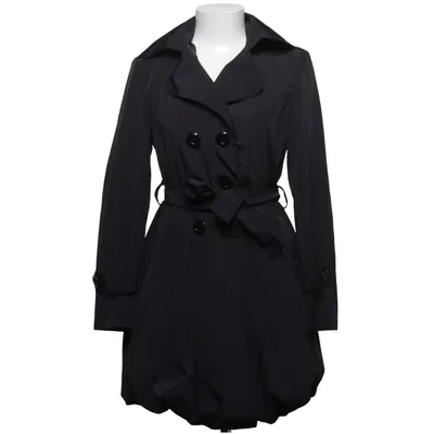 Trenchcoat (Sort) Polyester