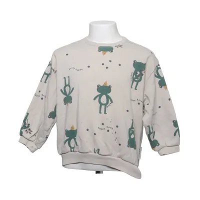 Collegetröja (Beige, Grön) från Minories Bomull, Polyester