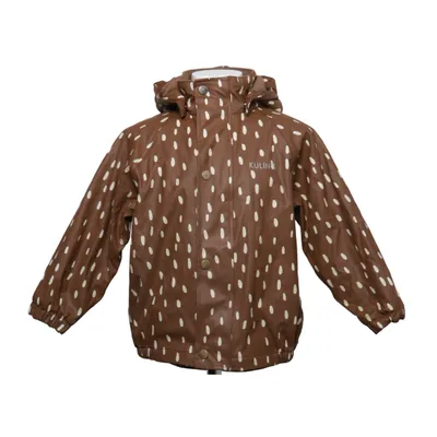 Regnjacka (Brun, Vit) från Kuling Polyester, Polyuretan