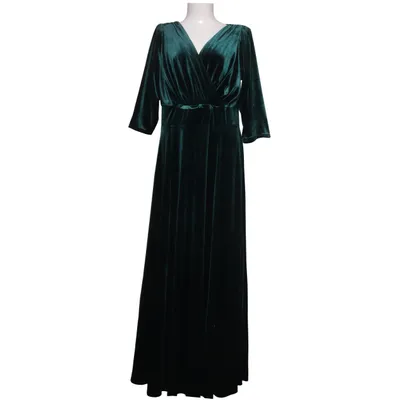 Robe longue (Vert) de Scarlett & Jo Élasthane, Polyester
