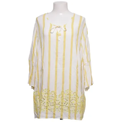 Blouse (Yellow, White) from Ulla Popken Viscose