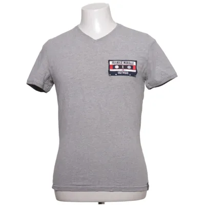 T-shirt (Grå) fra Frankie Morello Bomuld, Elastan