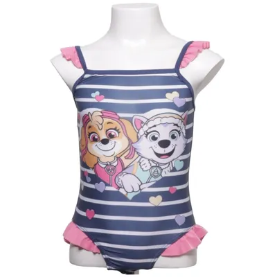 Badedragt (Blå, Hvid, Pink, Flerfarvet) fra Nickelodeon Elastan, Polyester