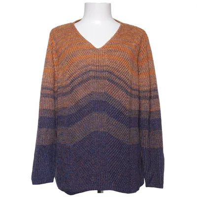 Sweater (Blå, Orange) fra Paola! Akryl