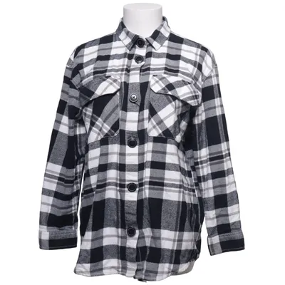 Flannel shirt (Black, White, Gray) from Page One Young Cotton